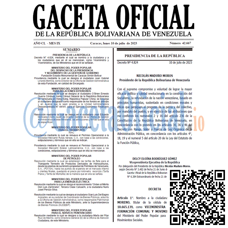 Gaceta Oficial, Gaceta 42667, Gaceta 42667 HD, Gaceta #42667, Gaceta Oficial Venezuela #42667