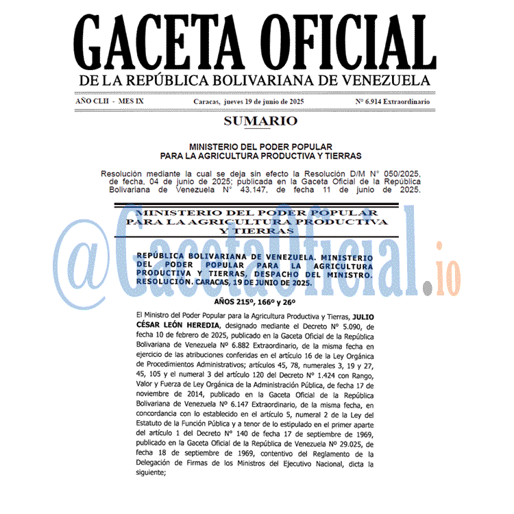 Gaceta Oficial, Gaceta 6914, Gaceta 6914 HD, Gaceta #6914, Gaceta Oficial Venezuela #6914