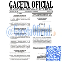 Gaceta Oficial, Gaceta 43438, Gaceta 43438 HD, Gaceta #43438, Gaceta Oficial Venezuela #43438