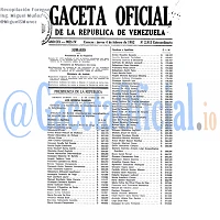Gaceta Oficial 2913 del 4 Febrero 1982