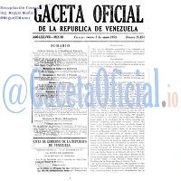 Gaceta Oficial 25852 del 2 Enero 1959