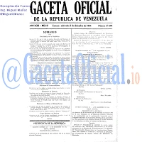 Gaceta Oficial 27608 del 2 Diciembre 1964