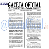 Gaceta Oficial 40739 del 4 septiembre 2015