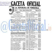 Gaceta Oficial 30719 del 14 Junio 1975