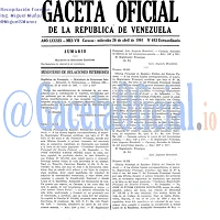 Gaceta Oficial 683 del 26 Abril 1961