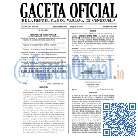 Gaceta Oficial, Gaceta 43406, Gaceta 43406 HD, Gaceta #43406, Gaceta Oficial Venezuela #43406