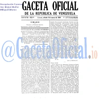 Gaceta Oficial 1272 del 8 Marzo 1969