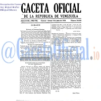 Gaceta Oficial 24458 del 4 Junio 1954