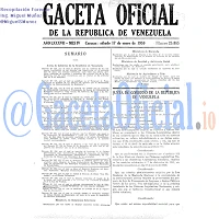 Gaceta Oficial 25865 del 17 Enero 1959