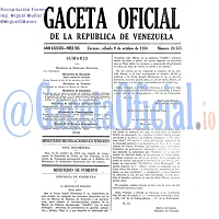 Gaceta Oficial 24565 del 9 Octubre 1954